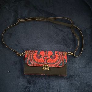 Embroidered Purse